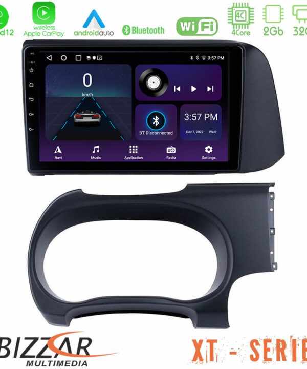 Kimpiris - Bizzar XT Series Hyundai i10 4Core Android12 2+32GB Navigation Multimedia Tablet 9"