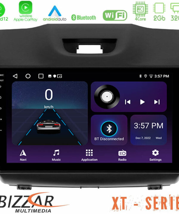 Kimpiris - Bizzar XT Series Isuzu D-MAX 2012-2019 4Core Android12 2+32GB Navigation Multimedia Tablet 9"
