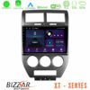 Kimpiris - Bizzar XT Series Jeep Compass/Patriot 2007-2008 4Core Android12 2+32GB Navigation Multimedia Tablet 10"