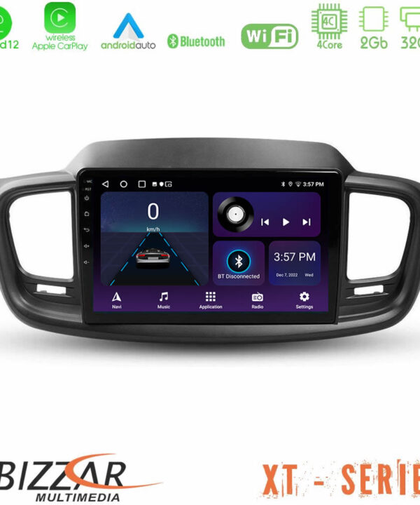 Kimpiris - Bizzar XT Series Kia Sorento 2018-2021 4Core Android12 2+32GB Navigation Multimedia Tablet 9"