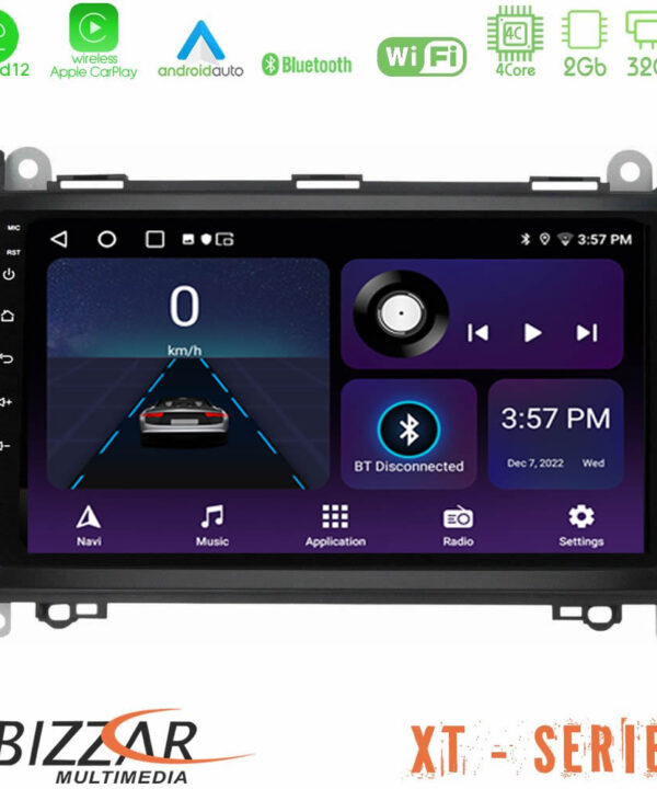 Kimpiris - Bizzar XT Series Mercedes A/B/Vito/Sprinter Class 4Core Android12 2+32GB Navigation Multimedia