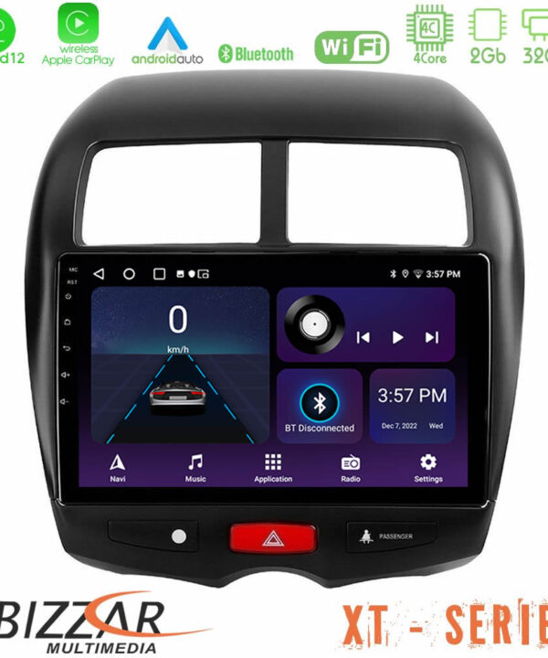Kimpiris - Bizzar XT Series Mitsubishi ASX 4Core Android12 2+32GB Navigation Multimedia Tablet 10"