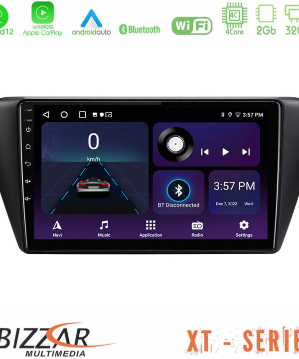 Kimpiris - Bizzar XT Series Skoda Fabia 2015-2021 4Core Android12 2+32GB Navigation Multimedia Tablet 9"