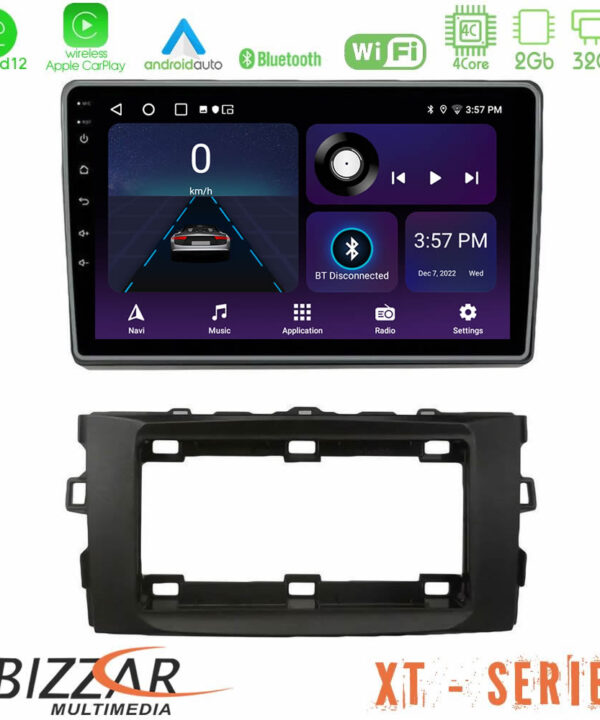Kimpiris - Bizzar XT Series Toyota Auris 2013-2016 4core Android12 2+32GB Navigation Multimedia Tablet 10"