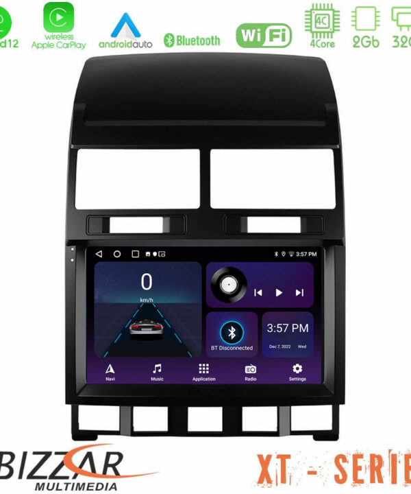 Kimpiris - Bizzar XT Series VW Touareg 2002 – 2010 4Core Android12 2+32GB Navigation Multimedia Tablet 9"