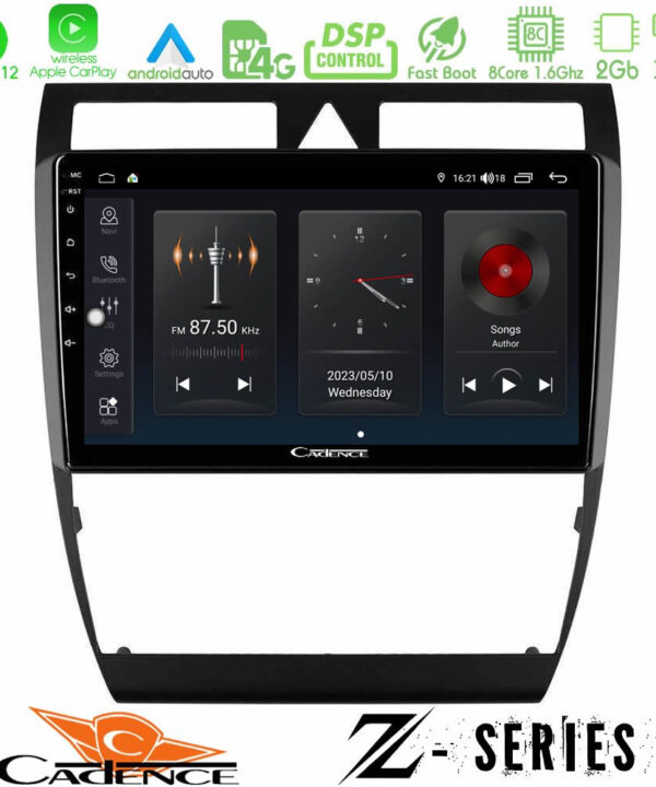 Kimpiris - Cadence Z Series Audi A6 (C5) 1997-2004 8core Android12 2+32GB Navigation Multimedia Tablet 9"