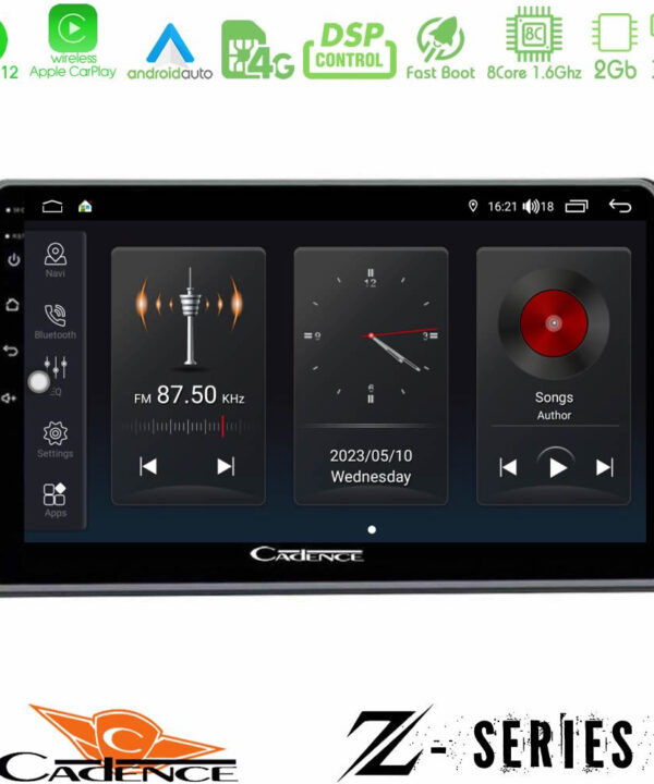 Kimpiris - Cadence Z Series Dacia Duster 2019-> 8core Android12 2+32GB Navigation Multimedia Tablet 9"