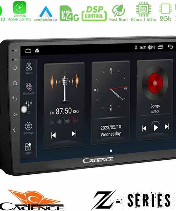 Kimpiris - Cadence Z Series Ford 2007-> 8core Android12 2+32GB Navigation Multimedia Tablet 9"