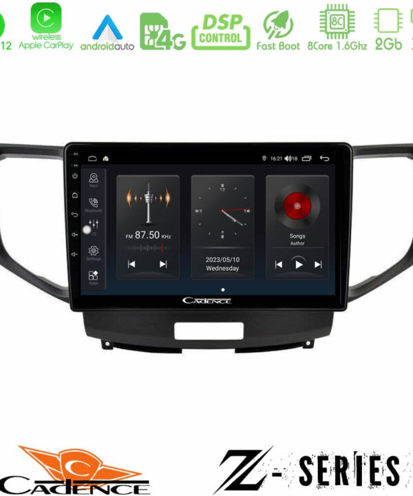Kimpiris - Cadence Z Series Honda Accord 2008-2015 8core Android12 2+32GB Navigation Multimedia Tablet 9"