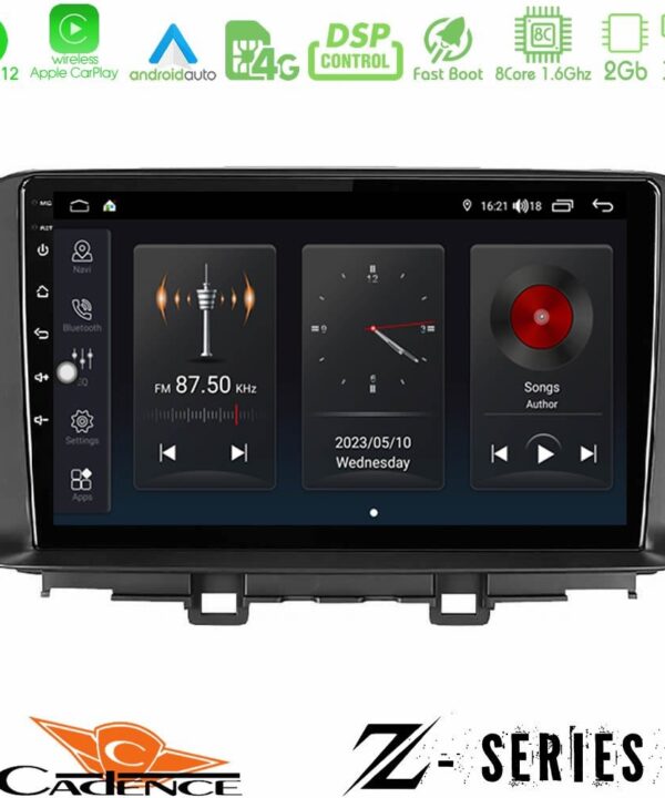 Kimpiris - Cadence Z Series Hyundai Kona 2018-2023 8core Android12 2+32GB Navigation Multimedia Tablet 10"