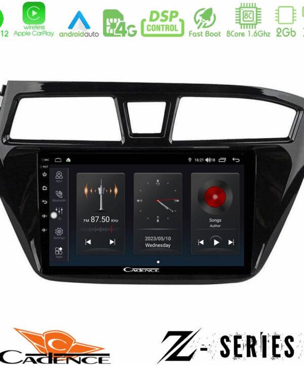 Kimpiris - Cadence Z Series Hyundai i20 2014-2018 8core Android12 2+32GB Navigation Multimedia Tablet 9"