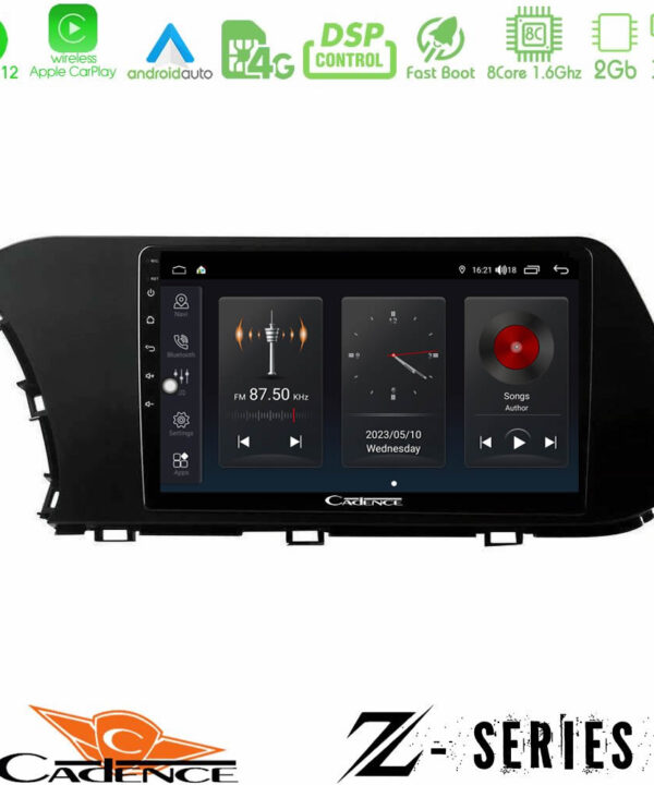 Kimpiris - Cadence Z Series Hyundai i20 2021-2024 8core Android12 2+32GB Navigation Multimedia Tablet 9"