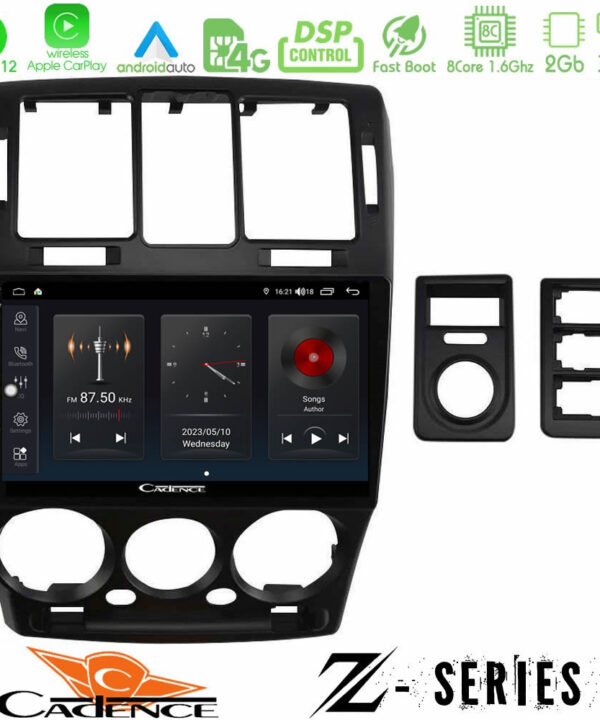 Kimpiris - Cadence Z Series Hyundai Getz 2002-2009 8core Android12 2+32GB Navigation Multimedia Tablet 9"