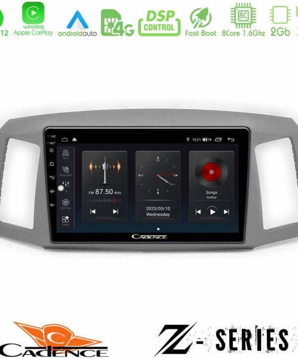 Kimpiris - Cadence Z Series Jeep Grand Cherokee 2005-2007 8core Android12 2+32GB Navigation Multimedia Tablet 10"