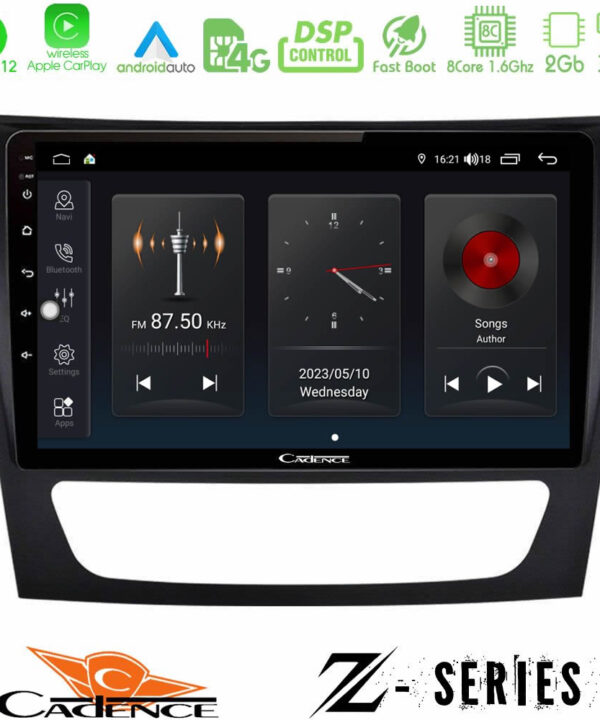 Kimpiris - Cadence Z Series Mercedes E Class / CLS Class 8core Android12 2+32GB Navigation Multimedia Tablet 9"