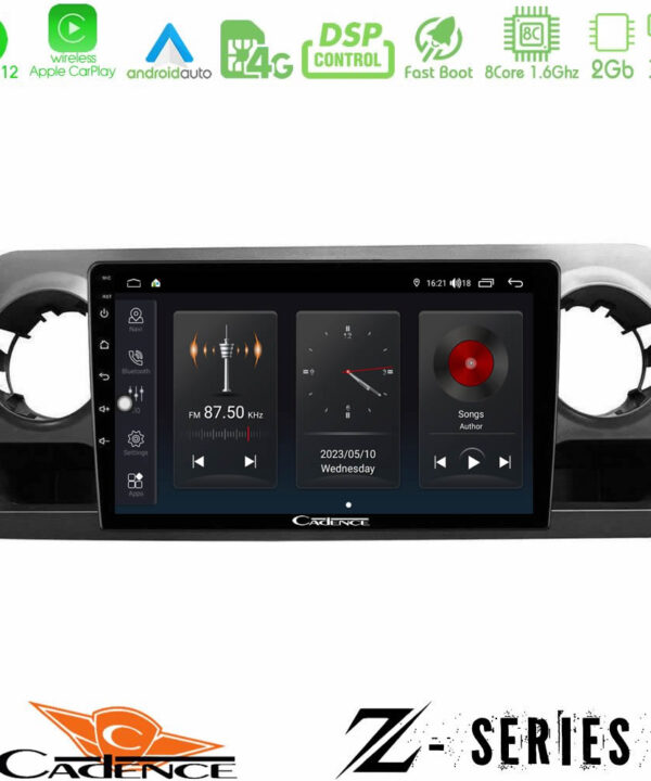 Kimpiris - Cadence Z Series Mercedes Sprinter W907 8Core Android12 2+32GB Navigation Multimedia Tablet 10"