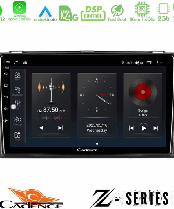 Kimpiris - Cadence Z Series Mazda 3 2004-2009 8core Android12 2+32GB Navigation Multimedia Tablet 9"