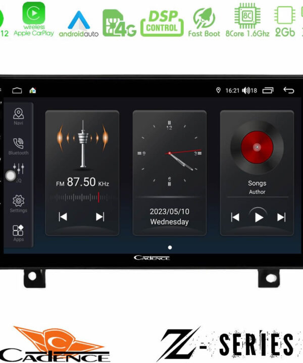 Kimpiris - Cadence Z Series Opel Astra H 8Core Android12 2+32GB Navigation Multimedia Tablet 9" (dashboard version)