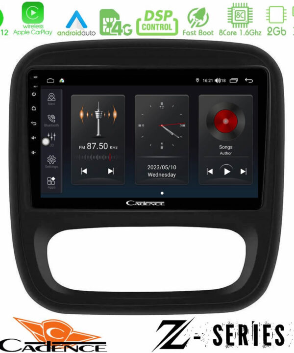 Kimpiris - Cadence Z Series Renault/Nissan/Opel/Fiat 8core Android12 2+32GB Navigation Multimedia Tablet 9"