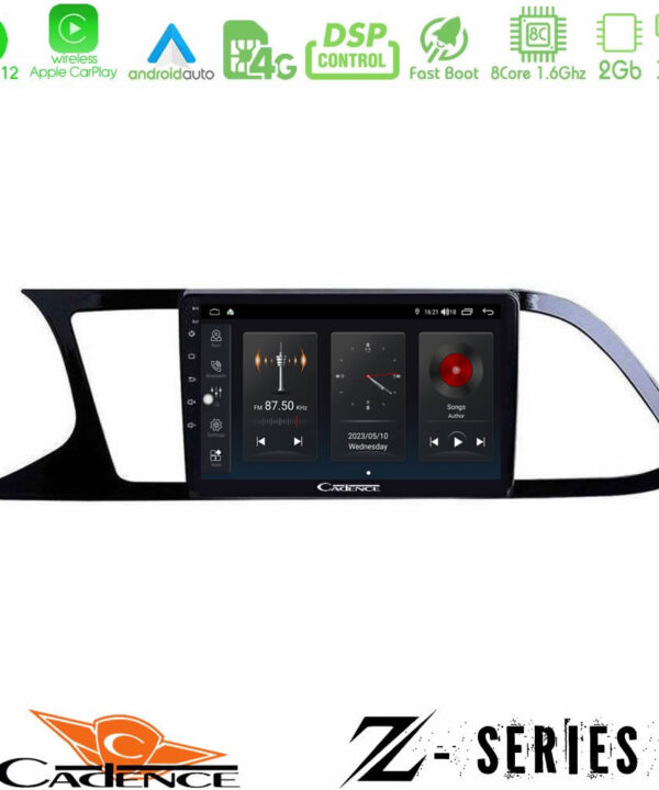 Kimpiris - Cadence Z Series Seat Leon 2013 – 2019 8core Android12 2+32GB Navigation Multimedia Tablet 9"