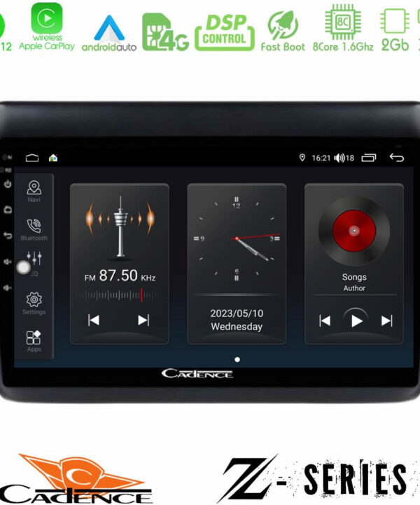 Kimpiris - Cadence Z Series Suzuki Swift 2017-2023 8core Android12 2+32GB Navigation Multimedia Tablet 9"