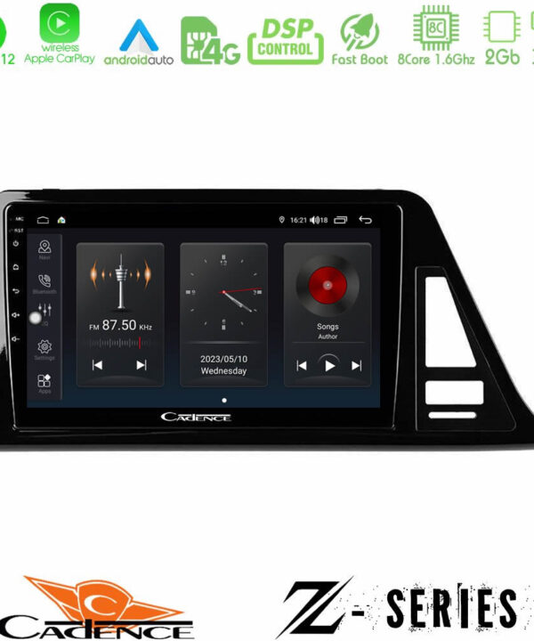 Kimpiris - Cadence Z Series Toyota CH-R 8core Android12 2+32GB Navigation Multimedia Tablet 9"