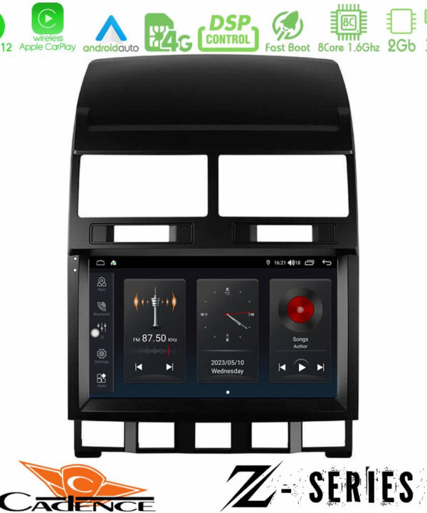 Kimpiris - Cadence Z Series VW Touareg 2002 – 2010 8core Android12 2+32GB Navigation Multimedia Tablet 9"
