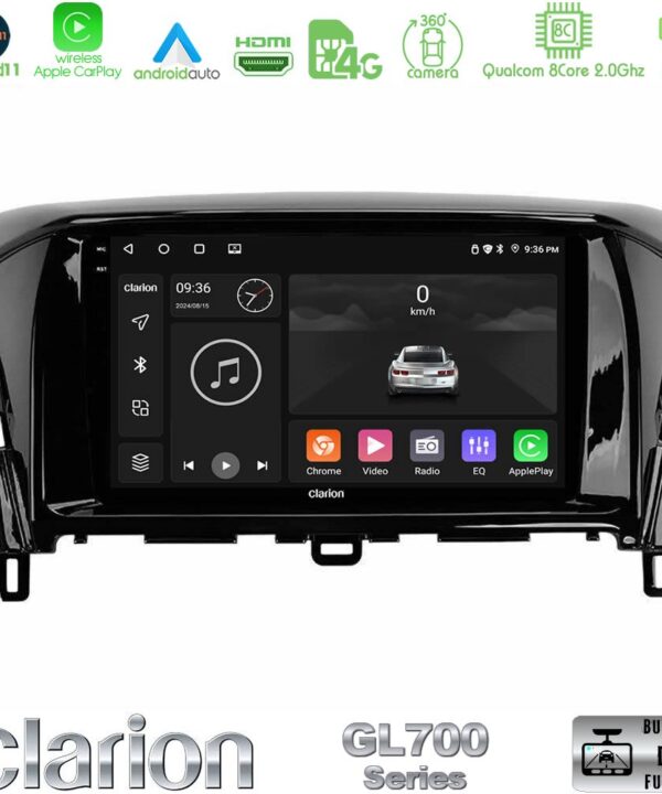 Kimpiris - Clarion GL700 Series 8Core Android13 4+64GB Mitsubishi Eclipse Cross Navigation Multimedia Tablet 9" Με Carplay & Android Auto