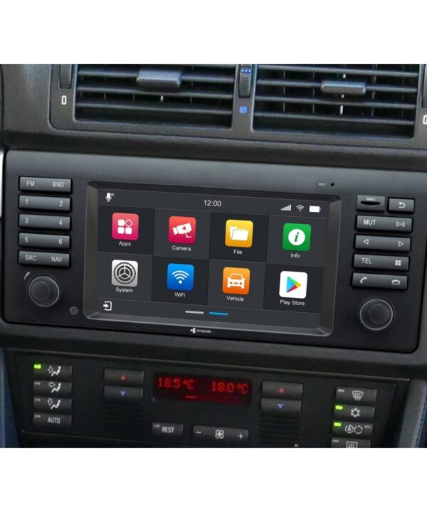 Dynavin D8 Series Οθόνη BMW X5 E53 7" Android Navigation Multimedia Station Kimpiris