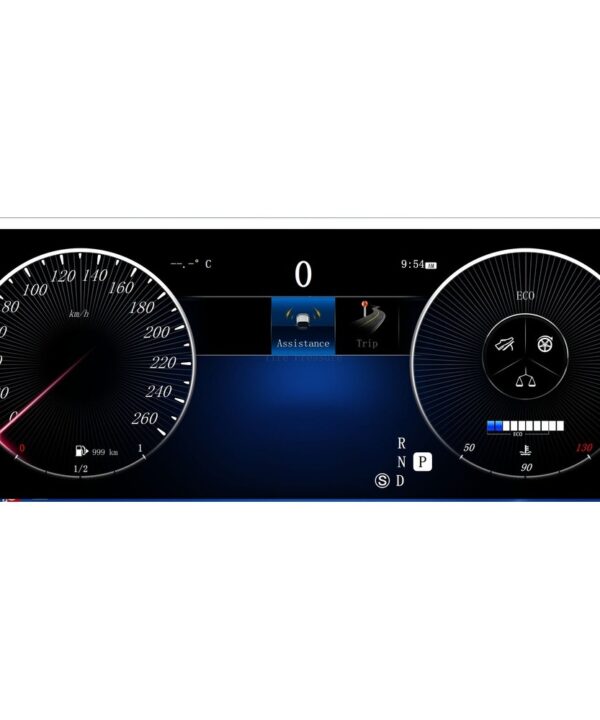 Mercedes C/GLC Class W205/X253 2015-2018 Digital LCD Instrument Cluster 12.3" με HD οθόνη 1920*720 Kimpiris