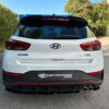 Πίσω Σπλίτερ Hyundai i30 Mk3 N-Line Hatchback Facelift (2020-) motordromedesign - Image 2