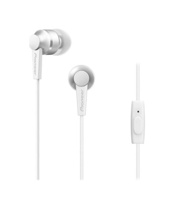 Kimpiris Pioneer SE-C3T-W in-Ear Ενσύρματα Ακουστικά White-