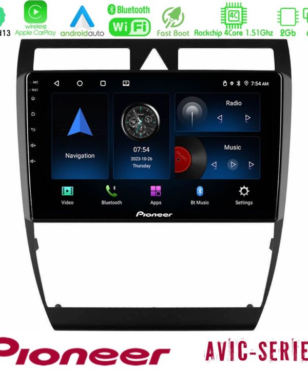 Kimpiris - Pioneer AVIC 4Core Android13 2+64GB Audi A6 (C5) 1997-2004 Navigation Multimedia Tablet 9"