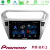 Kimpiris - Pioneer AVIC 4Core Android13 2+64GB Citroën C-Elysée / Peugeot 301 Navigation Multimedia Tablet 9"