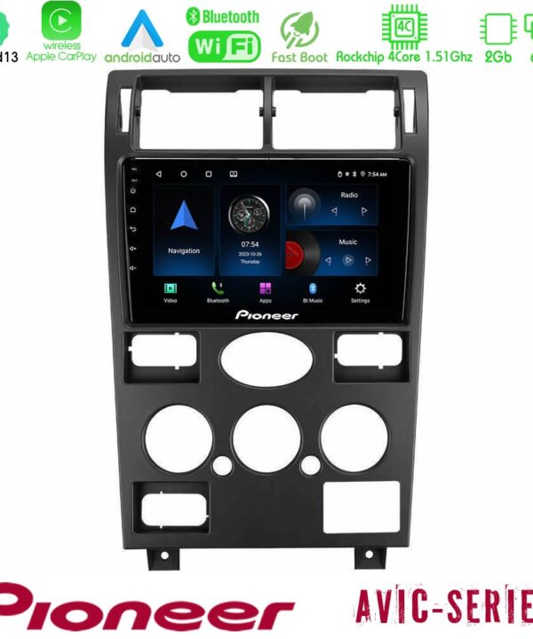 Kimpiris - Pioneer AVIC 4Core Android13 2+64GB Ford Mondeo 2001-2004 Navigation Multimedia Tablet 9"