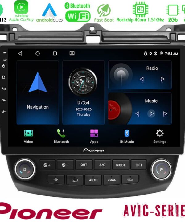 Kimpiris - Pioneer AVIC 4Core Android13 2+64GB Honda Accord 2002-2008 Navigation Multimedia Tablet 10"