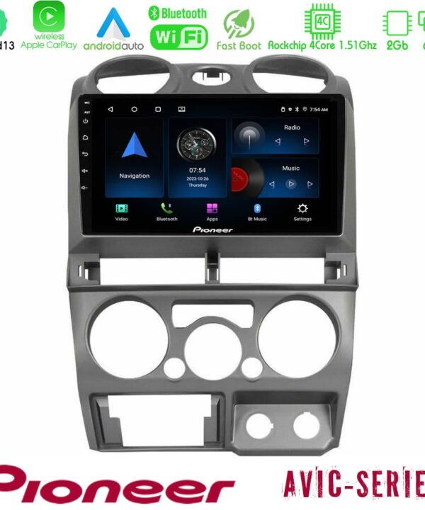Kimpiris - Pioneer AVIC 4Core Android13 2+64GB Isuzu D-Max 2007-2011 Navigation Multimedia Tablet 9"