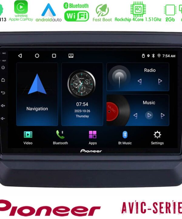 Kimpiris - Pioneer AVIC 4Core Android13 2+64GB Isuzu D-MAX 2020-2023 Navigation Multimedia Tablet 9"