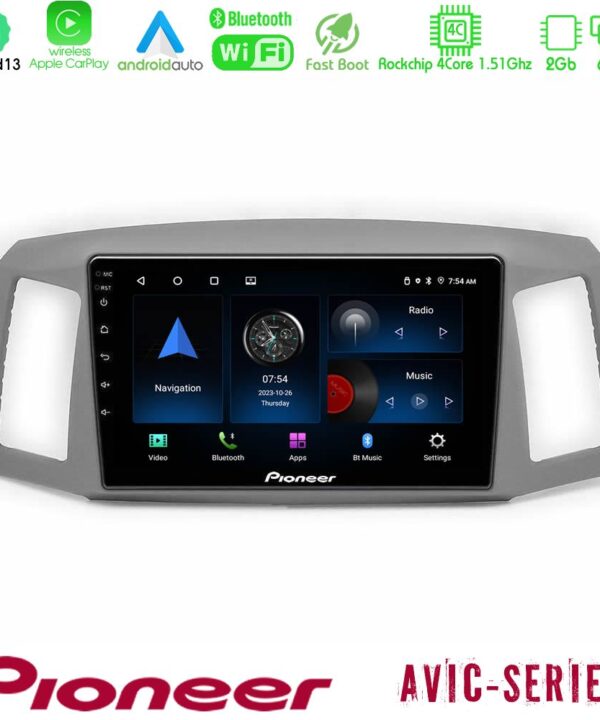 Kimpiris - Pioneer AVIC 4Core Android13 2+64GB Jeep Grand Cherokee 2005-2007 Navigation Multimedia Tablet 10"