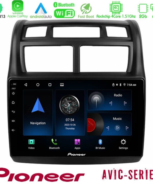 Kimpiris - Pioneer AVIC 4Core Android13 2+64GB Kia Sportage 2008-2011 Navigation Multimedia Tablet 9"