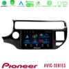 Kimpiris - Pioneer AVIC 4Core Android13 2+64GB Kia Rio 2015-2017 Navigation Multimedia Tablet 9"