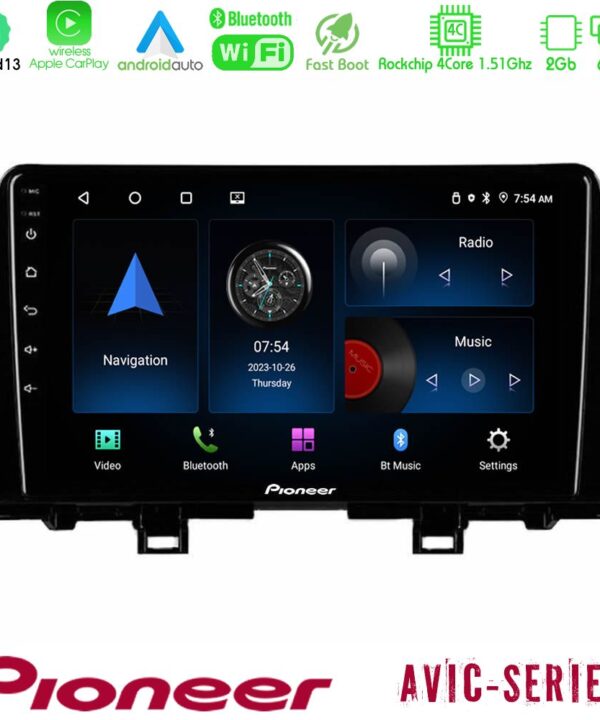 Kimpiris - Pioneer AVIC 4Core Android13 2+64GB Kia Picanto 2017-2021 Navigation Multimedia Tablet 9"