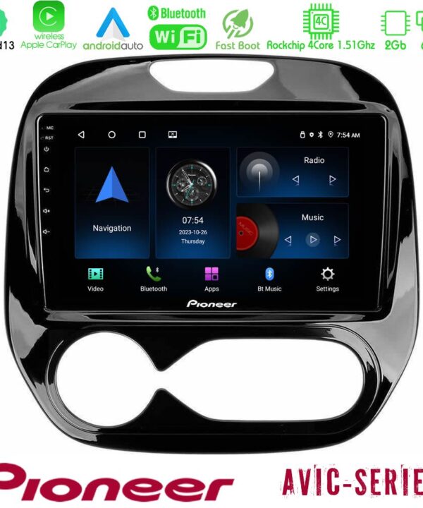 Kimpiris - Pioneer AVIC 4Core Android13 2+64GB Renault Captur 2013-2019 (Auto AC) Navigation Multimedia Tablet 9"