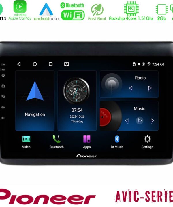 Kimpiris - Pioneer AVIC 4Core Android13 2+64GB Suzuki Swift 2017-2023 Navigation Multimedia Tablet 9"