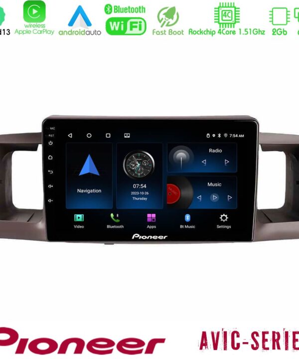 Kimpiris - Pioneer AVIC 4Core Android13 2+64GB Toyota Corolla 2002-2006 Navigation Multimedia Tablet 9"