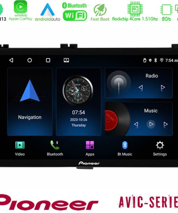 Kimpiris - Pioneer AVIC 4Core Android13 2+64GB Toyota Corolla/Auris 2017-2019  Navigat-ion Multimedia Tablet 9"