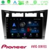 Kimpiris - Pioneer AVIC 4Core Android13 2+64GB Toyota Yaris Navigation Multimedia Tablet 9" (Μαύρο Χρώμα)