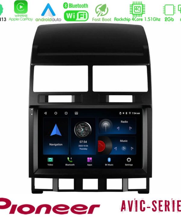 Kimpiris - Pioneer AVIC 4Core Android13 2+64GB VW Touareg 2002 – 2010 Navigation Multimedia Tablet 9"
