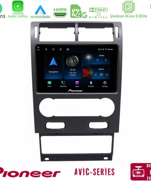 Kimpiris - Pioneer AVIC 8Core Android13 4+64GB Ford Mondeo 2004-2007 Navigation Multimedia Tablet 9"