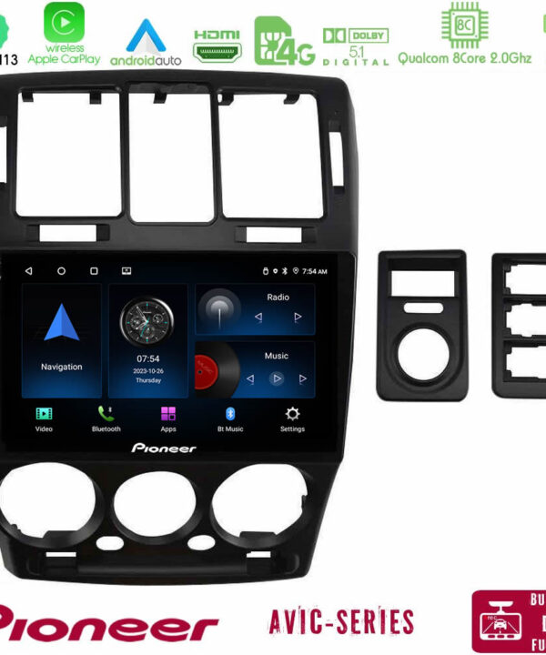 Kimpiris - Pioneer AVIC 8Core Android13 4+64GB Hyundai Getz 2002-2009 Navigation Multimedia Tablet 9"
